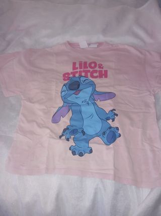 Camiseta de Zara x Disney de Lilo y Stitch