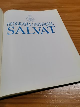 Libro Geografía Universal Salvat Asia