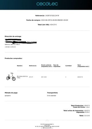 Bicicleta Eléctrica Cecotec