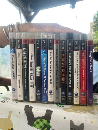 Lote 12 Juegos PS3: Acción, Música, Deportes