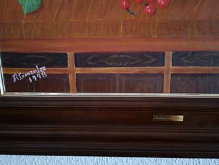 Cuadro al óleo sobre lienzo bodegón