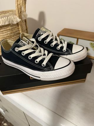 Converse All Star Negras Talla X