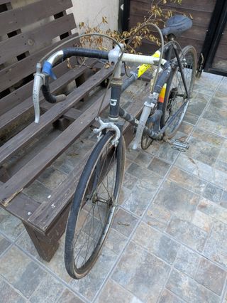 Bicicleta antigua de carretera niños
