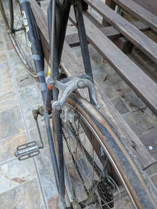Bicicleta antigua de carretera niños