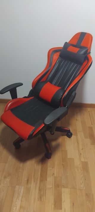 Silla Gamer Negra y Roja
