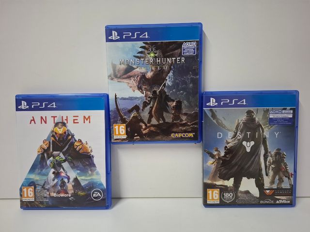 Pacchetto 3 giochi per PS4