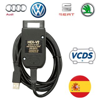 Diagnóstico VAGCOM listo para usar 100% en Español