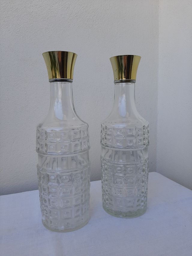 Bottiglie vetro Cremidea anni 60-70