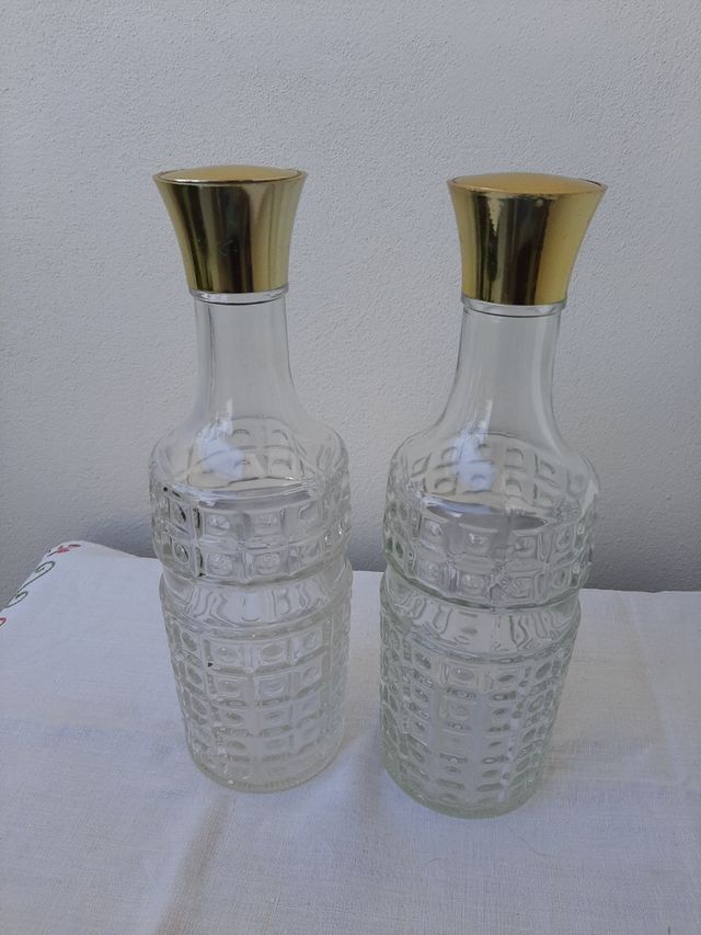 Bottiglie vetro Cremidea anni 60-70