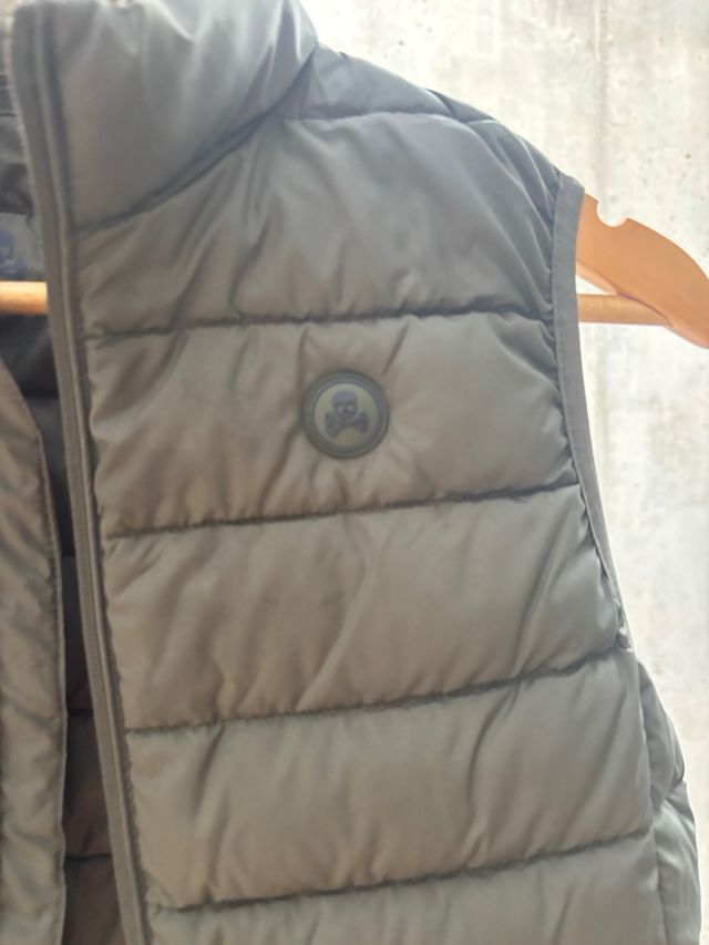 Chaleco SCALPERS kids talla 14 verde botella