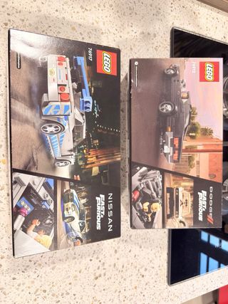 Lego Speed Champions Fast & Furious Dodge e Nissan
