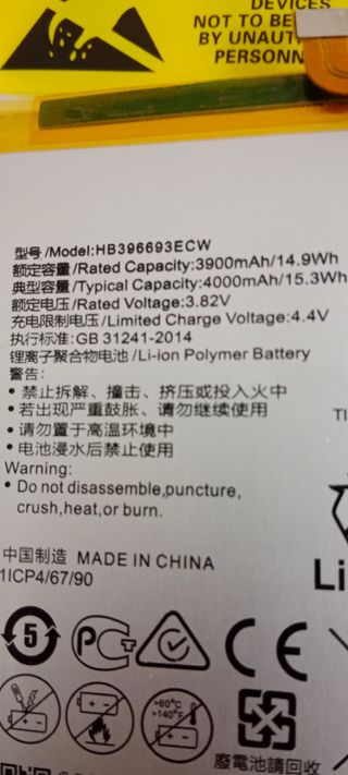 Huawei Mate 9 Black: schermo e batteria