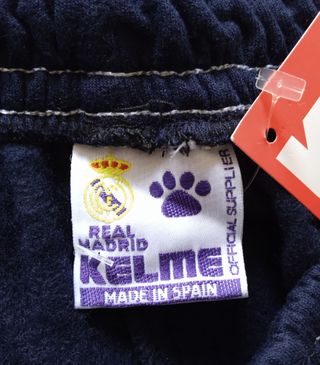 Pantalón Chándal Oficial Kelme Real Madrid 1994-95