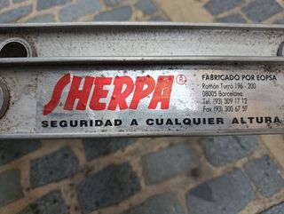 Escalera de aluminio