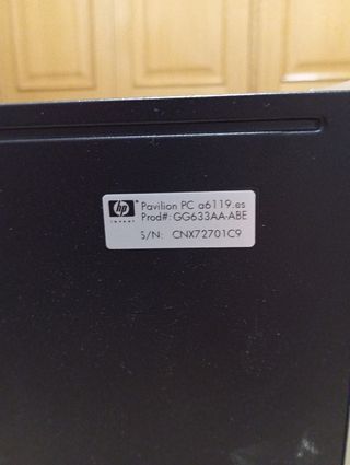 PC HP Pavilion Negro