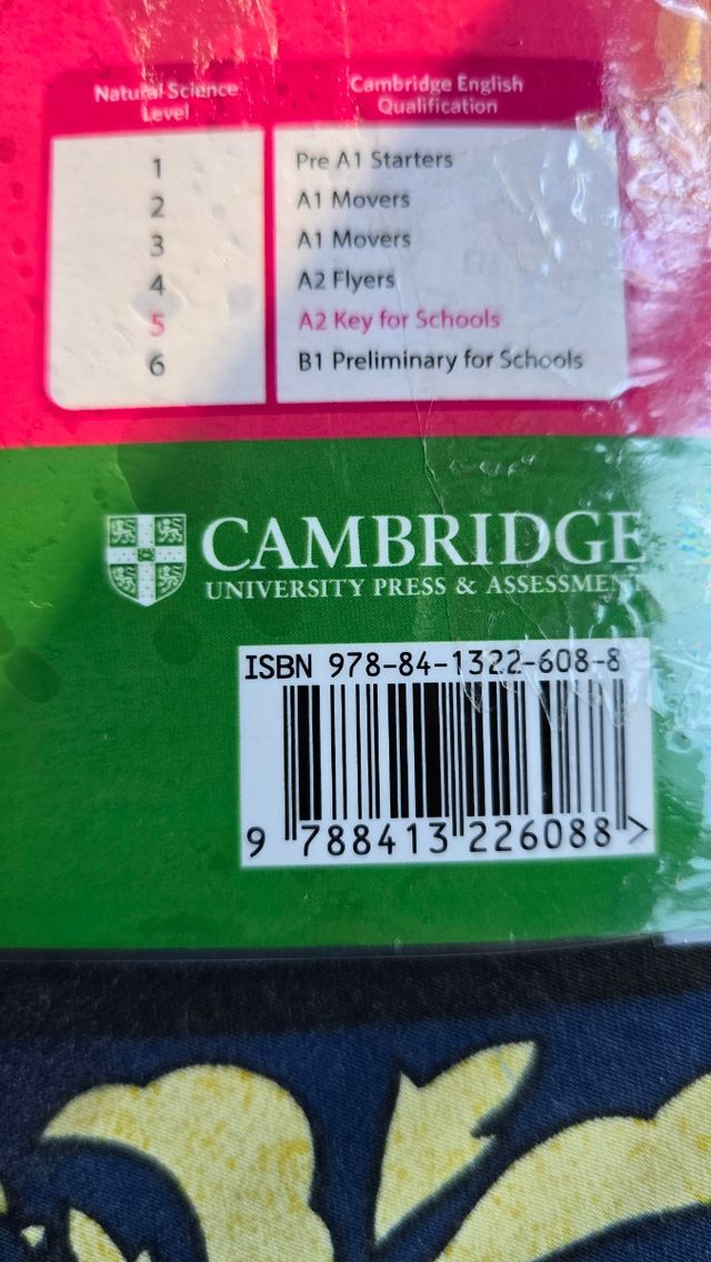 Cambridge Natural Science Level 5 Activity Book...
