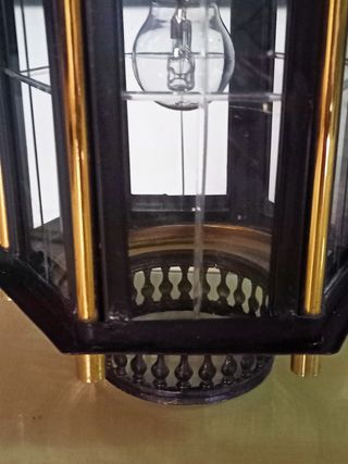 Lámpara/Farol Victoriano con influencia Árabe