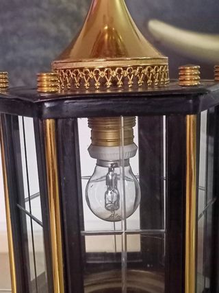 Lámpara/Farol Victoriano con influencia Árabe