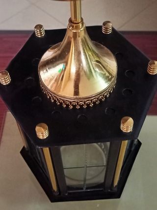Lámpara/Farol Victoriano con influencia Árabe