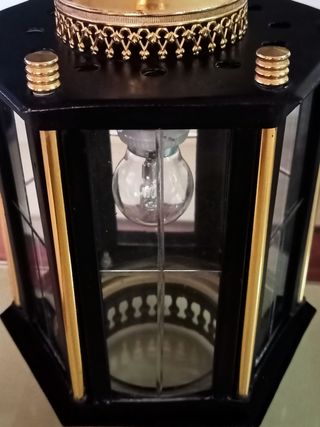 Lámpara/Farol Victoriano con influencia Árabe