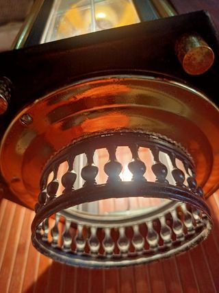 Lámpara/Farol Victoriano con influencia Árabe
