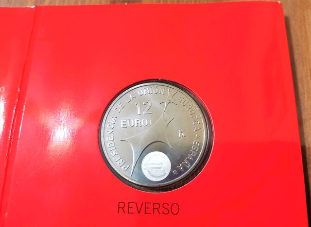 Moneda 12€ año 2002. Presidencia U.E.