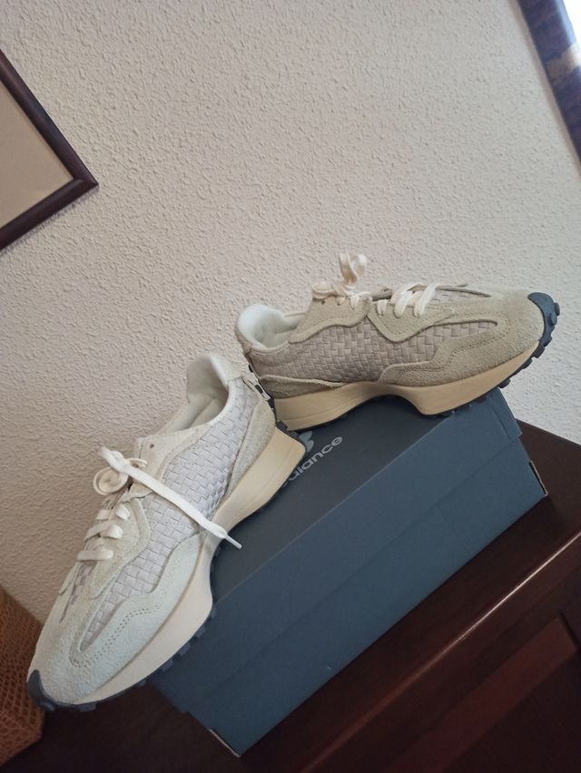Zapatillas New Balance 327 de piel