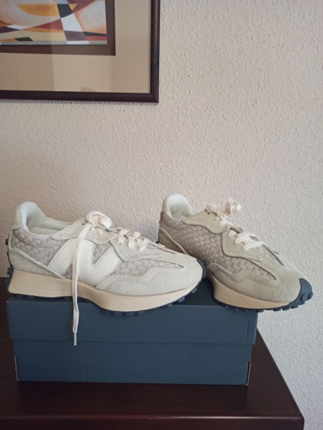 Zapatillas New Balance 327 de piel