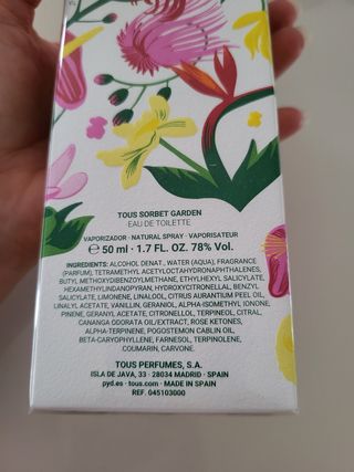 Perfume marca TOUS. PRECINTADO
