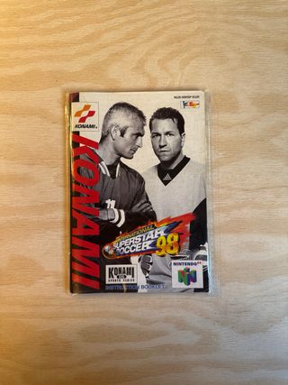 International Superstar Soccer 98 N64