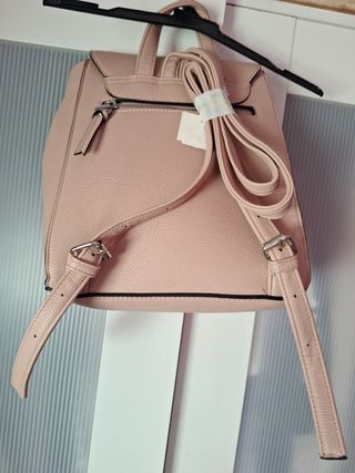 Mochila Stradivarius rosa
