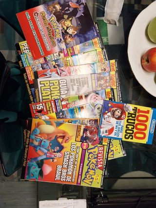 Revistas Pokemon en perfecto estado.