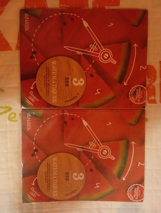 Llibre de Matemátiques 3 de la eso
