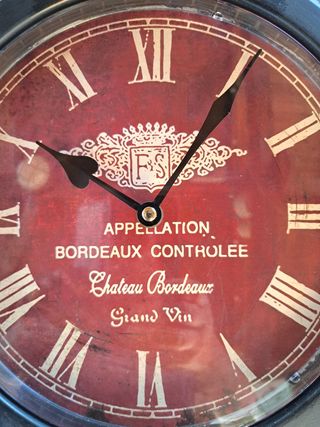 Orologio da parete Vini Francesi