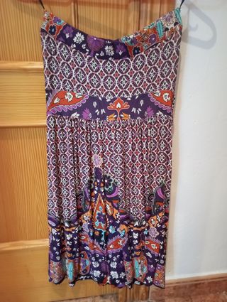 Vestido estampado bohemio