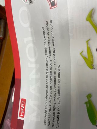 Señuelo Hart Manolo Naked 3/4oz 120mm