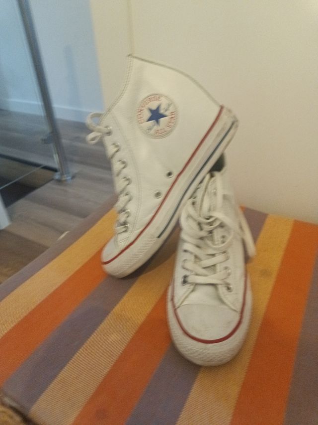 Zapatillas Converse cuña incorporada de segunda mano por 15 EUR en