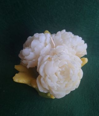 Candela decorativa a forma di fiore