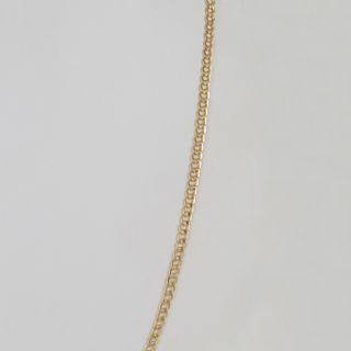 Cadena barbada oro 18k 750 60cm