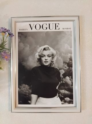 Quadro Marilyn Monroe Vogue