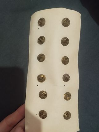 Lote 12 pins metálicos tren locomotora