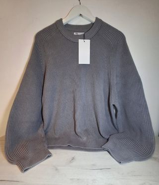 Jersey gris para hombres 