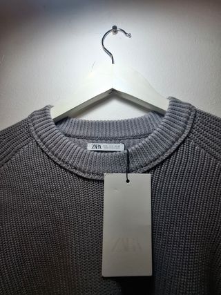 Jersey gris para hombres 