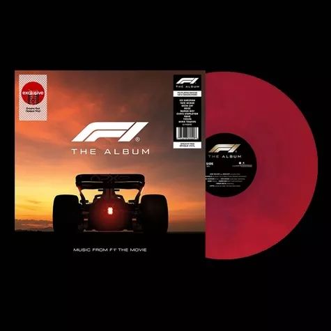 F1 The Album. LP rojo opaco ed. exclus. a estrenar