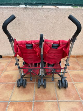 Silla gemelar CYBEX roja

