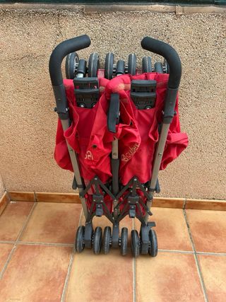 Silla gemelar CYBEX roja

