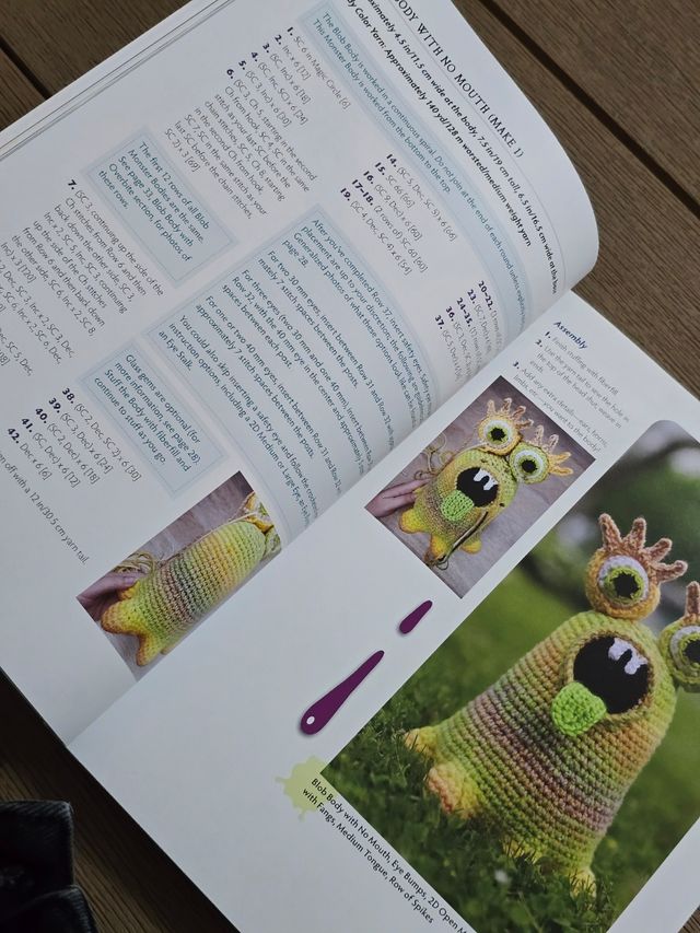 LIBRO CROCHET: Crochet Monsters
