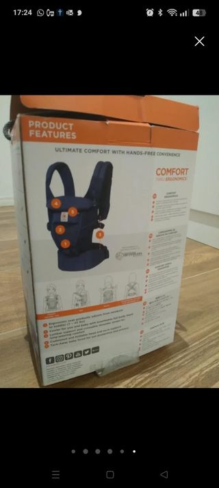 Mochila Ergobaby Adapt Portabebés.