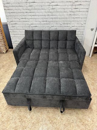 Sofá 3 Plazas Cama, Diseño Velvet
