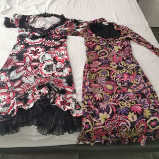 2 Abiti donna stampa floreale Made in Italy